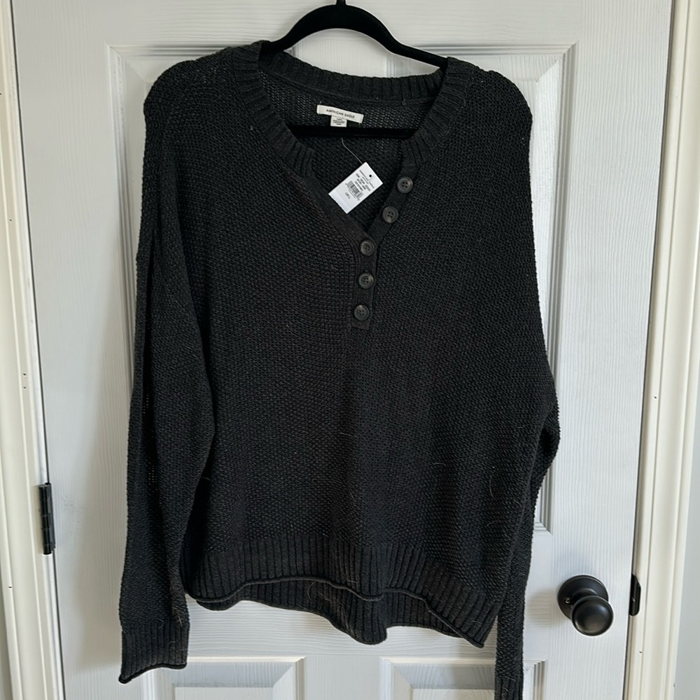 Button Up Sweater